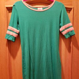 Pink & Green Lularoe Julia
